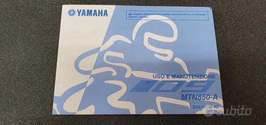 USO E MANUTENZIONE MANUALE YAMAHA PER MT-09 - BS2-