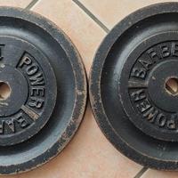 2 Dischi in ghisa da 10kg