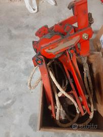 Meccanismo apertura seminatrice Gaspardo