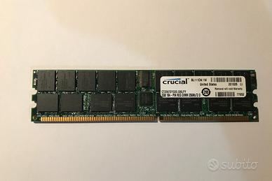 2GB DDR 333MHz PC-2700 ECC per SERVER