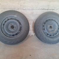 Gomme + cerchi 165/70 R14