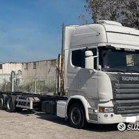 Scania r450 e6 telaio passo 6100 2016 voith