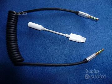 Cavo adattatore 3,5 mm jack audio stereo