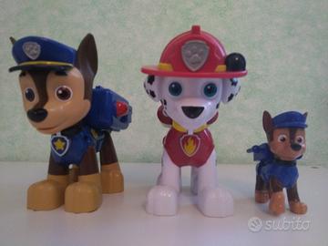 Paw Patrol personaggi Chase e Marshall