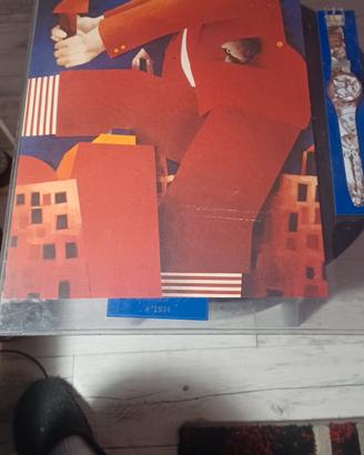 gp105 swatch carnevale Venezia 1993 Emilio tadini