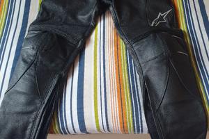 pantaloni in pelle moto Alpinestar