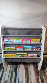 Libreria porta libri bambini + 10 libri fiabe