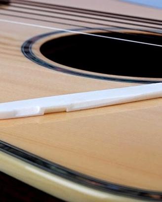 Selletta Ponticello in Osso per Chitarra Acustica