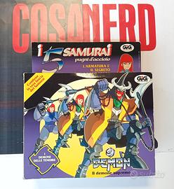 I 5 Samurai pugni d'acciaio Samurai Troopers Demon