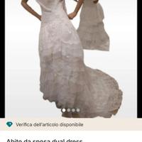abito da sposa dual dres