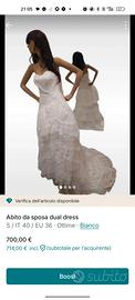 abito da sposa dual dres
