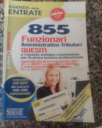 Libro dei  test Agenzia Entrate