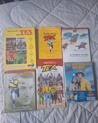 Tex Bonelli Tra mito e storia - Lotto 6 libri
