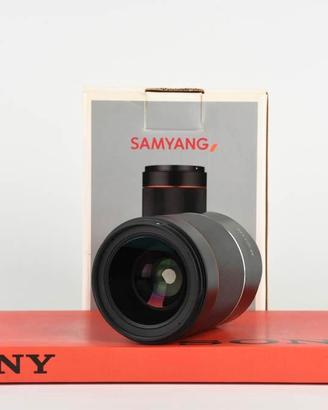 Samyang 35mm f1.4 AF Sony E USATO GARANTITO PER DU
