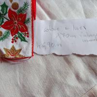 Passamaneria bordo motivo natale in cotone lurex