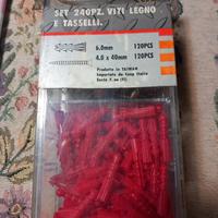 Set viti legno e tasselli