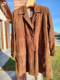 Cappotto al ginocchio di renna taglia 44