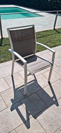 set di 6 sedie per esterno