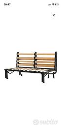 Divano letto + materasso ikea
