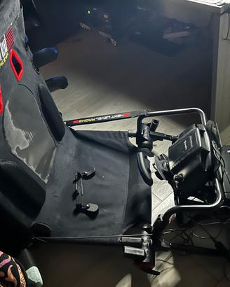 Postazione racing gaming