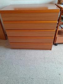 Armadio 3 ante cassettiera e comodino