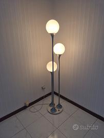 Lampada da terra vintage anni 60/70 a 3 luci