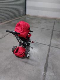 triciclo passeggino per bambini anche neonati 