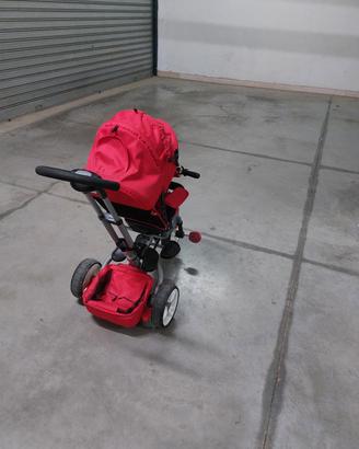 triciclo passeggino per bambini anche neonati 