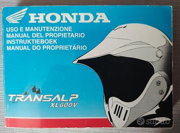 libretto uso e manutenzione Honda XL600 V Transalp