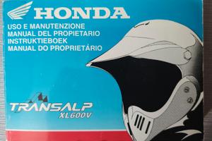 libretto uso e manutenzione Honda XL600 V Transalp