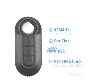 CHIAVE COMPLETA FIAT 500 PANDA PUNTO BRAVO GRANDE 