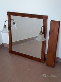 specchio da bagno da parete