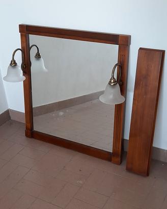 specchio da bagno da parete