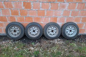 gomme chiodate su cerchio fiat R13