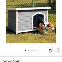 Cuccia per cane in legno