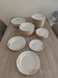 Servizio piatti 44 pezzi Società Ceramica Italiana
