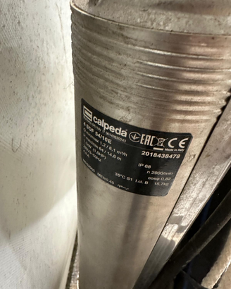 Pompa sommersa Calpeda NUOVA 1,5 HP per pozzo