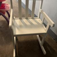 Sedia dondolo ikea bambino