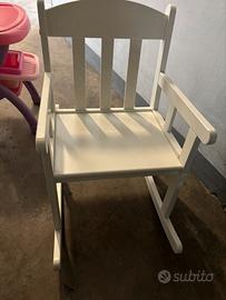 Sedia dondolo ikea bambino