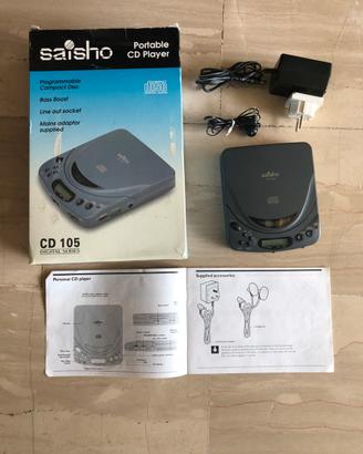 Lettore CD portatile Saisho 105