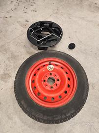 Ruota di scorta ruotino fiat panda 135/80 R13