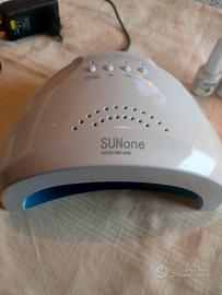 lampada UV più 8 colori furescente 