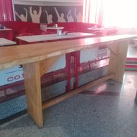 Tavolo Faggio Legno Massiccio Malga