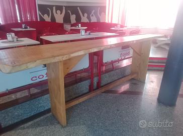 Tavolo Faggio Legno Massiccio Malga