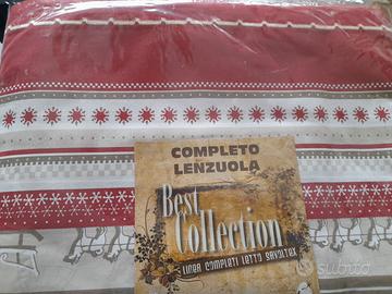 Completo lenzuola nuove