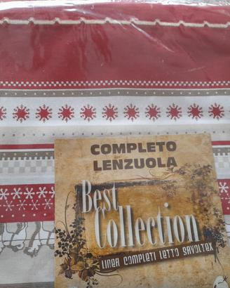 Completo lenzuola nuove