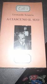 libro A ciascuno il suo - Leonardo Sciascia