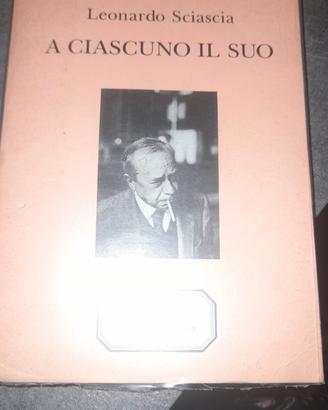 libro A ciascuno il suo - Leonardo Sciascia