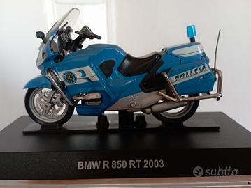 Modellino moto polizia (Die  cast) 1:24