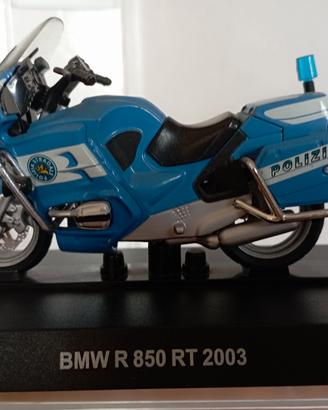 Modellino moto polizia (Die  cast) 1:24